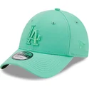 kapa-zaobljena-zelena-podesiv-9forty-league-essential-los-angeles-dodgers-mlb-new-era