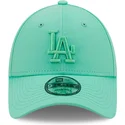 kapa-zaobljena-zelena-podesiv-9forty-league-essential-los-angeles-dodgers-mlb-new-era