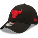 kapa-zaobljena-crna-podesiv-9forty-neon-pack-chicago-bulls-nba-new-era