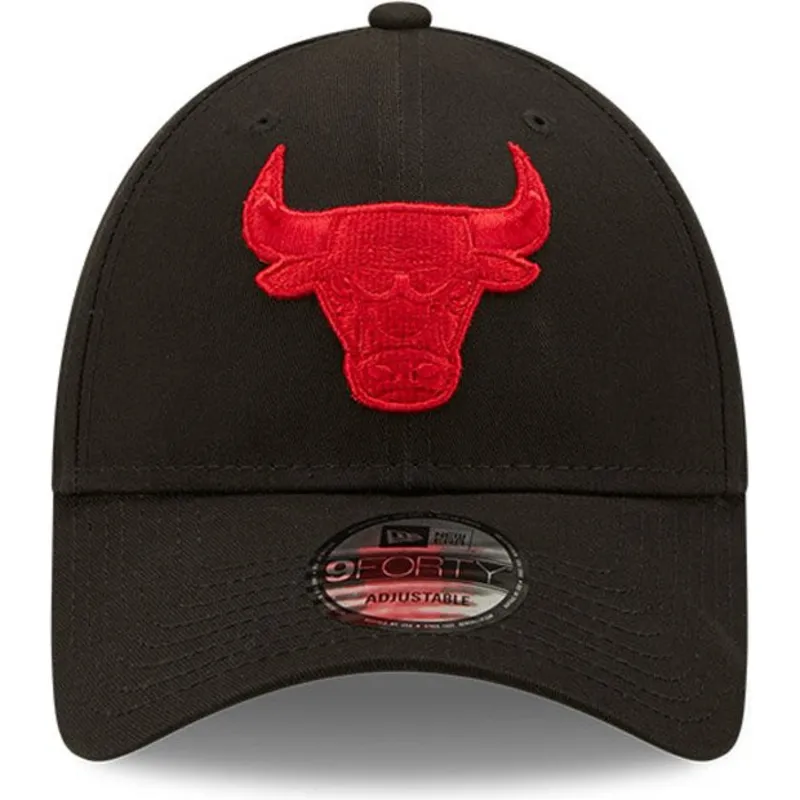 kapa-zaobljena-crna-podesiv-9forty-neon-pack-chicago-bulls-nba-new-era