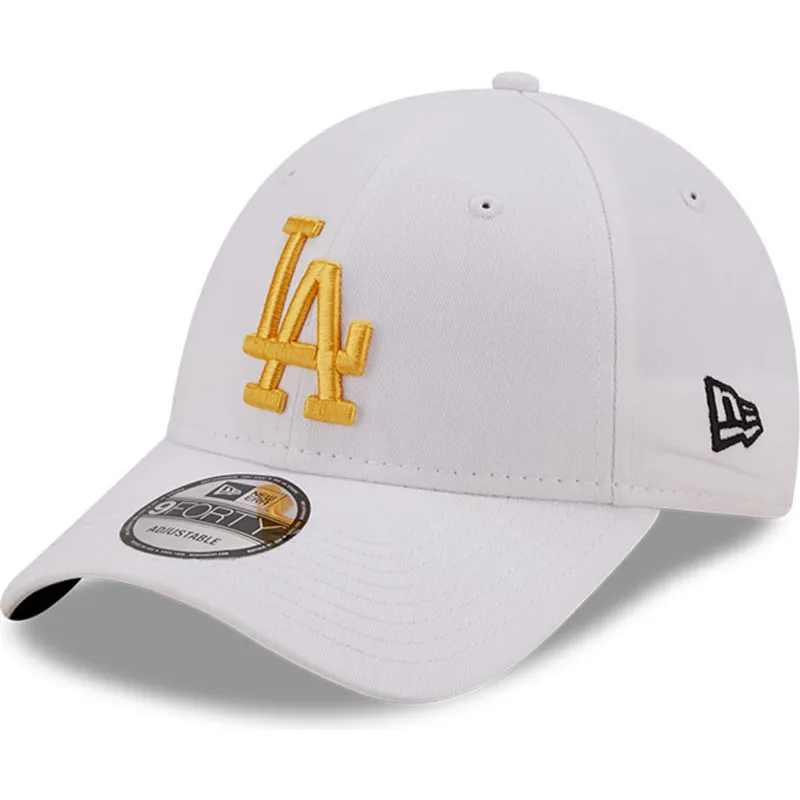 cap-zaobljena-white-adjustable-strap-dorado-9forty-stadium-food-los-angeles-dodgers-mlb-new-era