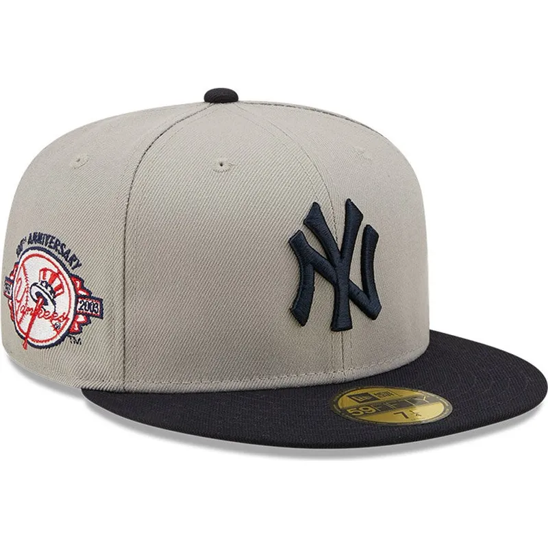 kapa-ravna-siva-prilagodena-59fifty-parche-lateral-new-york-yankees-mlb-new-era kapa-ravna-siva-prilagodena-59fifty-parche-lateral-new-york-yankees-mlb-new-era