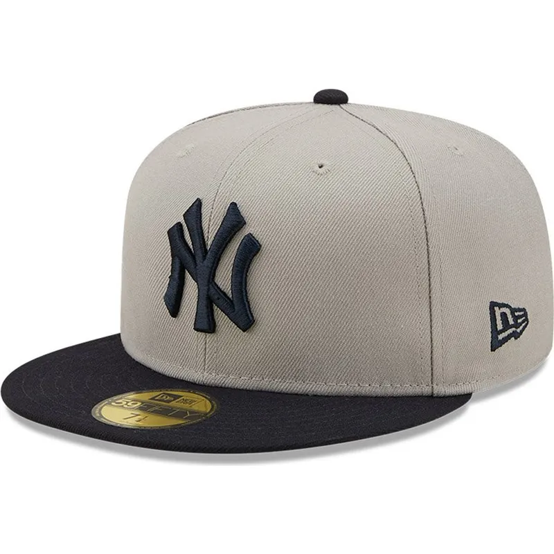 kapa-ravna-siva-prilagodena-59fifty-parche-lateral-new-york-yankees-mlb-new-era kapa-ravna-siva-prilagodena-59fifty-parche-lateral-new-york-yankees-mlb-new-era