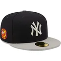 kapa-ravna-mornarsko-plava-prilagodena-59fifty-parche-lateral-new-york-yankees-mlb-new-era