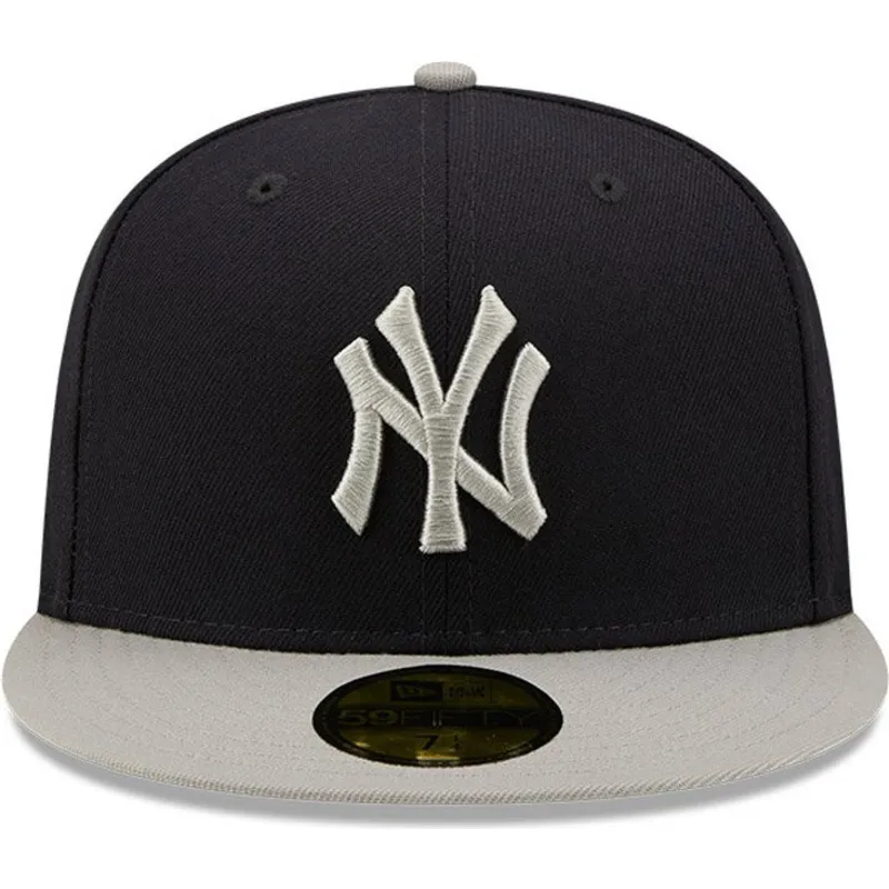 kapa-ravna-mornarsko-plava-prilagodena-59fifty-parche-lateral-new-york-yankees-mlb-new-era
