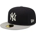 kapa-ravna-mornarsko-plava-prilagodena-59fifty-parche-lateral-new-york-yankees-mlb-new-era