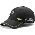 puma-youth-curved-brim-snoopy-peanuts-black-adjustable-cap