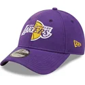 kapa-zaobljena-ljubicasta-podesiv-9forty-washed-pack-split-los-angeles-lakers-nba-new-era