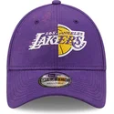 kapa-zaobljena-ljubicasta-podesiv-9forty-washed-pack-split-los-angeles-lakers-nba-new-era