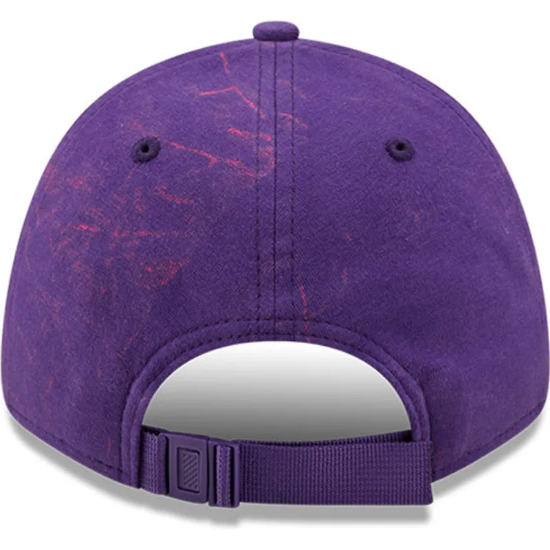 kapa-zaobljena-ljubicasta-podesiv-9forty-washed-pack-split-los-angeles-lakers-nba-new-era