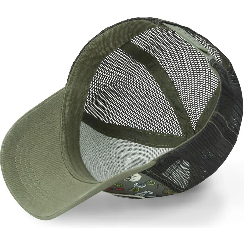 cap-zaobljena-green-snapback-von-dutch