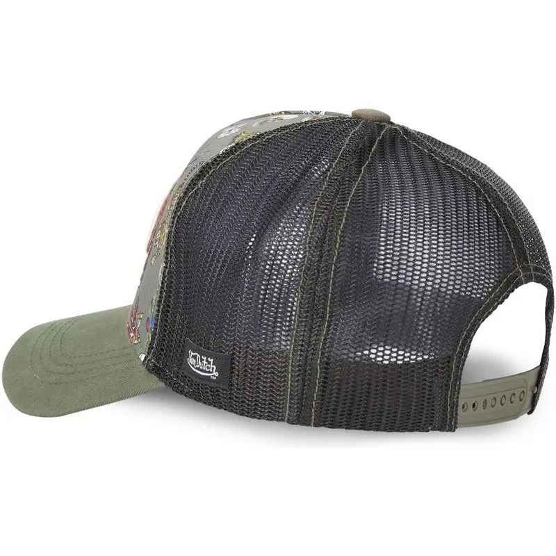 cap-zaobljena-green-snapback-von-dutch