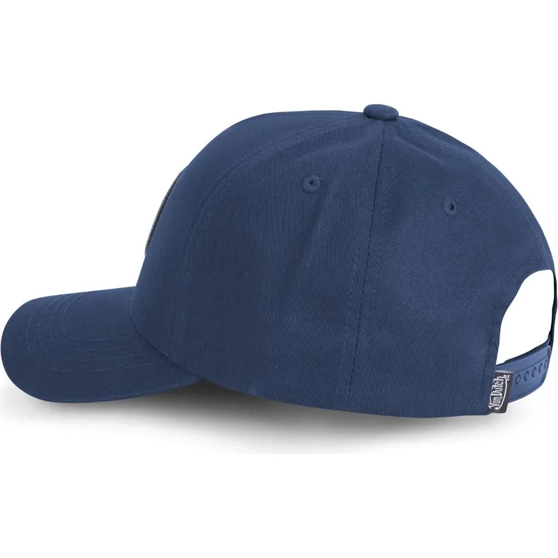 kapa-zaobljena-mornarsko-plava-snapback-kustom-kulture-col-mar1-von-dutch