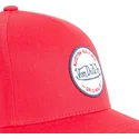 kapa-zaobljena-crvena-snapback-kustom-kulture-col-red1-von-dutch