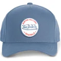 kapa-zaobljena-plava-snapback-kustom-kulture-col-ant-von-dutch
