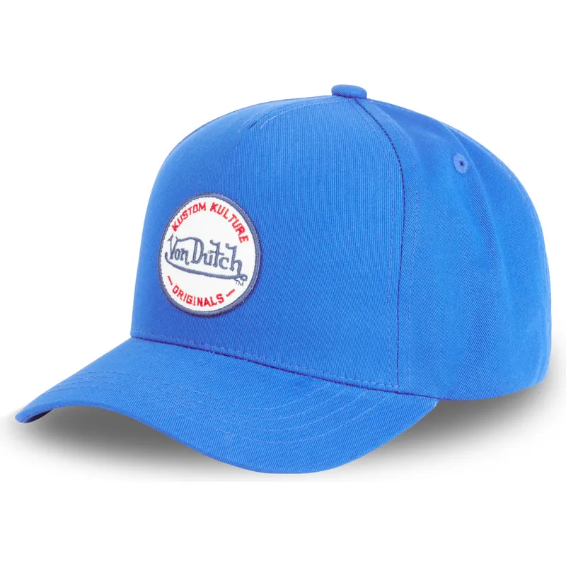 kapa-zaobljena-plava-snapback-kustom-kulture-col-rblu-von-dutch kapa-zaobljena-plava-snapback-kustom-kulture-col-rblu-von-dutch