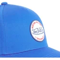 kapa-zaobljena-plava-snapback-kustom-kulture-col-rblu-von-dutch