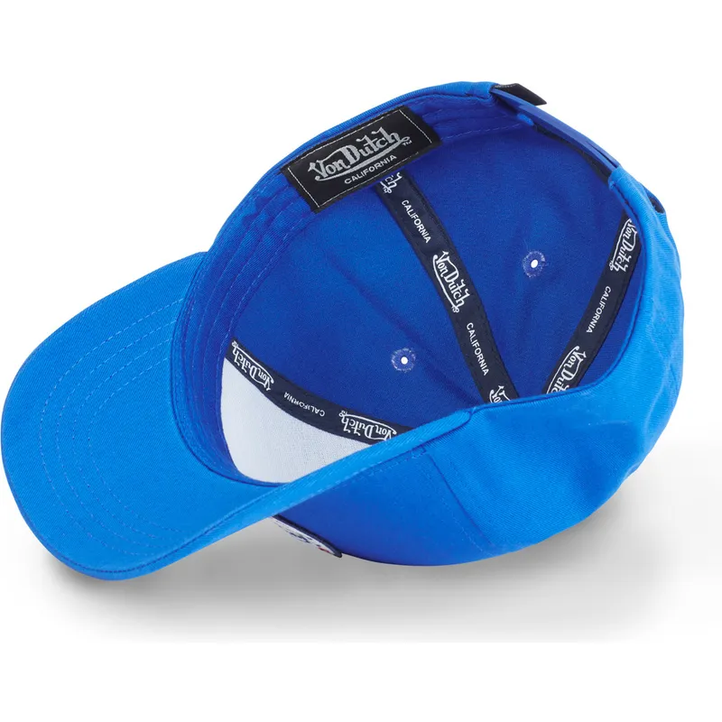 kapa-zaobljena-plava-snapback-kustom-kulture-col-rblu-von-dutch kapa-zaobljena-plava-snapback-kustom-kulture-col-rblu-von-dutch
