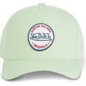 kapa-zaobljena-zelena-snapback-kustom-kulture-col-mint-von-dutch
