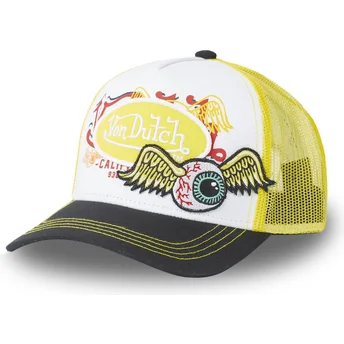 Kapa zaobljena žuta snapback PAT YEL Von Dutch