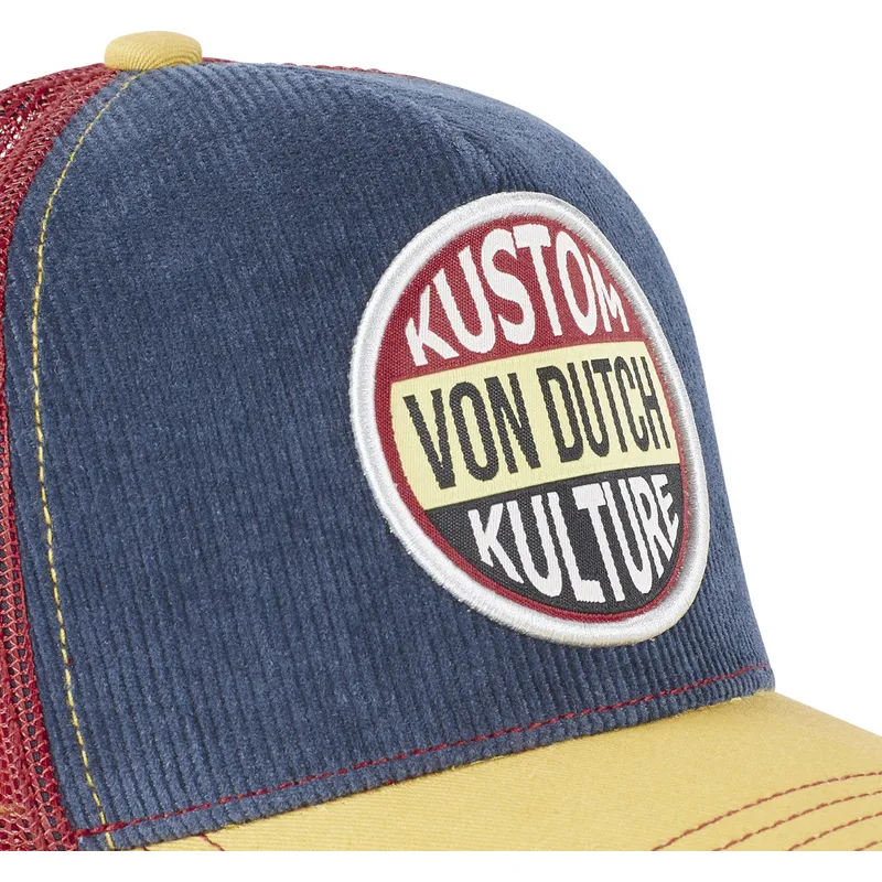 kapa-zaobljena-mornarsko-plava-snapback-kustom-kulture-kus-von-dutch