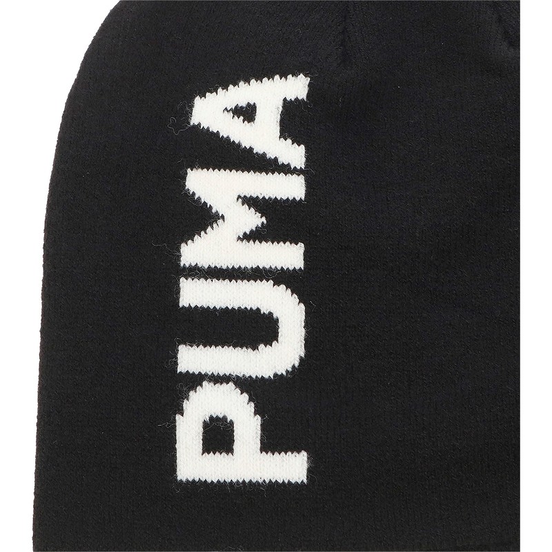 puma-youth-essentials-classic-cuffless-black-beanie