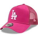 kapa-zaobljena-ruzicasta-snapback-a-frame-tonal-mesh-los-angeles-dodgers-mlb-new-era