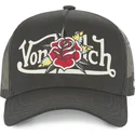 kapa-zaobljena-crna-snapback-flor-nr-von-dutch