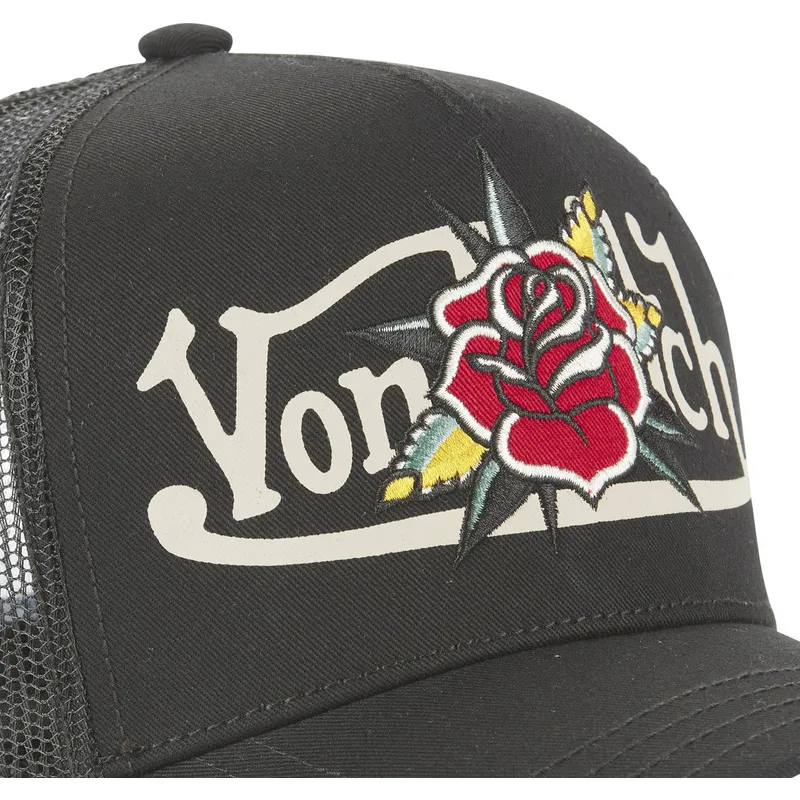 kapa-zaobljena-crna-snapback-flor-nr-von-dutch