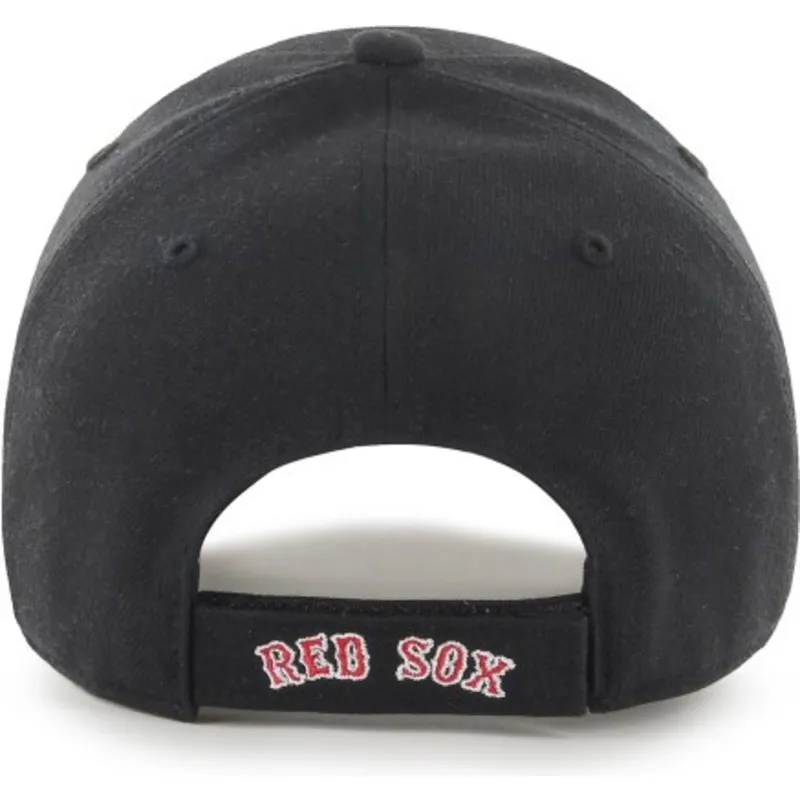 kapa-zaobljena-crna-podesiv-mvp-boston-red-sox-mlb-47-brand