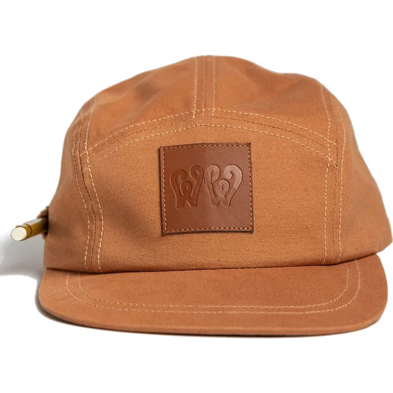 kapa-ravna-smeda-podesiv-6-panel-starfire-ww13-wheels-and-waves