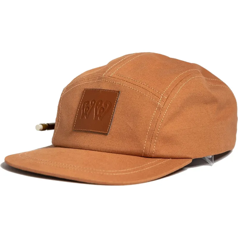 kapa-ravna-smeda-podesiv-6-panel-starfire-ww13-wheels-and-waves