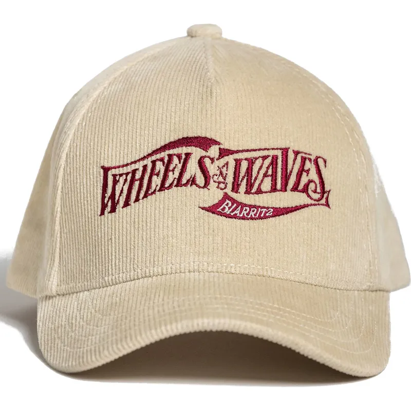 cap-zaobljena-beige-adjustable-strap-wheels-and-waves cap-zaobljena-beige-adjustable-strap-wheels-and-waves