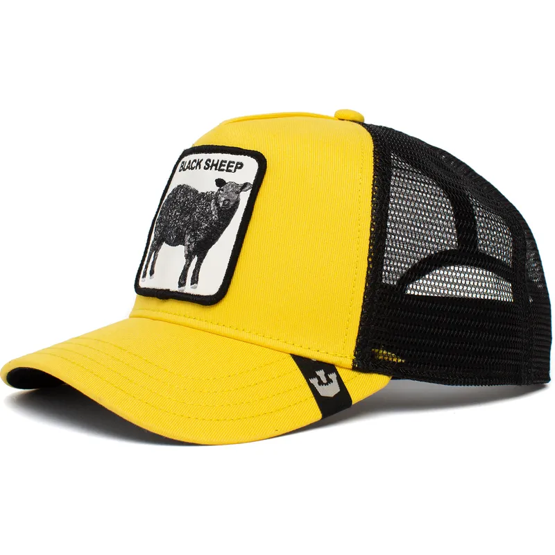 kapa-zaobljena-zuta-snapback-the-black-sheep-the-farm-goorin-bros