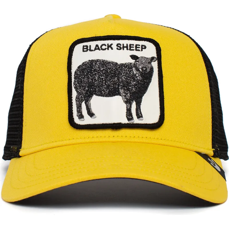 kapa-zaobljena-zuta-snapback-the-black-sheep-the-farm-goorin-bros