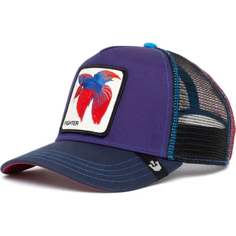 kapa-zaobljena-plava-snapback-siam-fighter-yes-siam-the-farm-goorin-bros