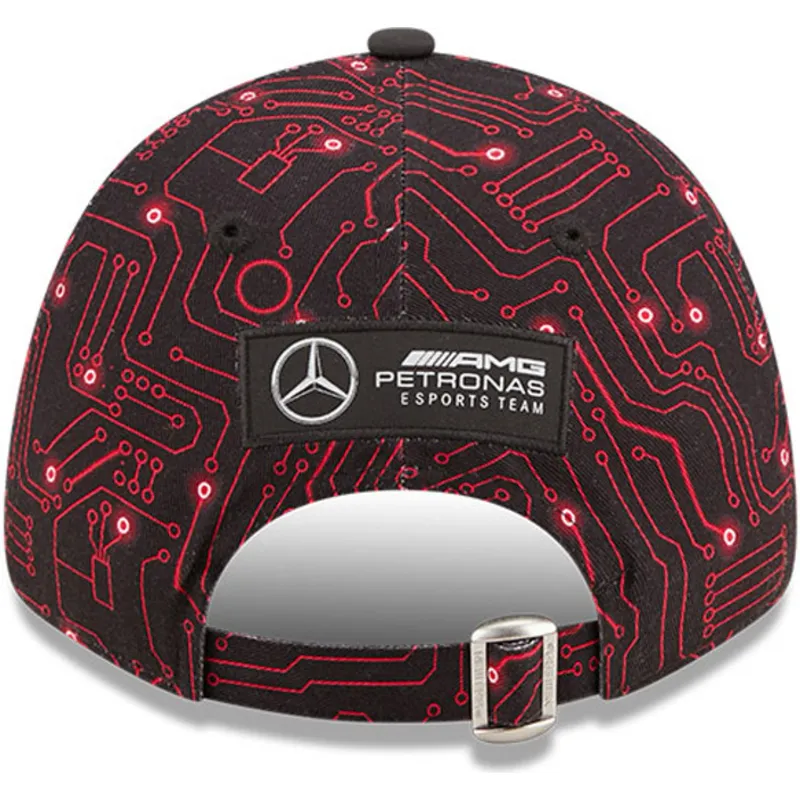 kapa-zaobljena-crna-podesiv-9forty-esports-grand-prix-mercedes-formula-1-new-era