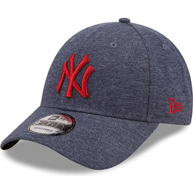 kapa-zaobljena-siva-podesiv-9forty-jersey-essential-new-york-yankees-mlb-new-era
