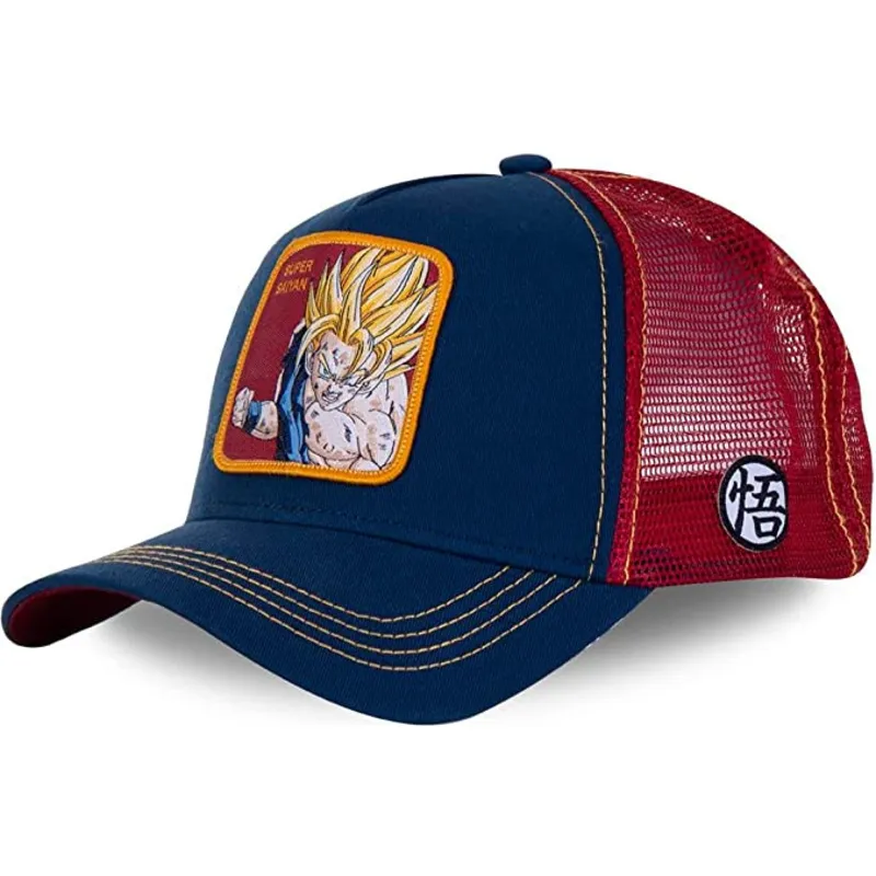 kapa-zaobljena-mornarsko-plava-snapback-super-saiyan-say1-son-goku-dragon-ball-capslab