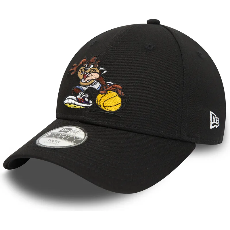 kapa-zaobljena-crna-podesiv-za-djecu-9forty-sporty-tasmania-looney-tunes-new-era