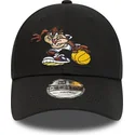 kapa-zaobljena-crna-podesiv-za-djecu-9forty-sporty-tasmania-looney-tunes-new-era
