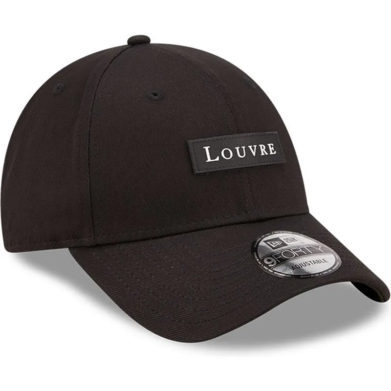 kapa-zaobljena-crna-podesiv-9forty-le-louvre-new-era