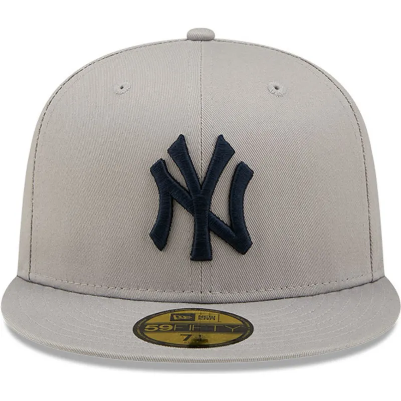 kapa-ravna-siva-prilagodena-59fifty-parche-lateral-world-series-new-york-yankees-mlb-new-era