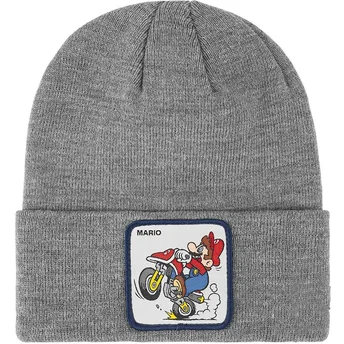 Kapa siva Motorcycle BON SUP2 Bros. Mario Super Mario Bros. Capslab