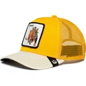 kapa-zaobljena-zuta-snapback-defense-roofed-lizard-the-farm-goorin-bros