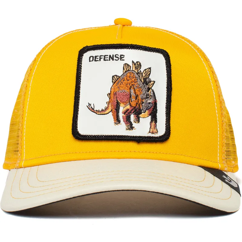 kapa-zaobljena-zuta-snapback-defense-roofed-lizard-the-farm-goorin-bros