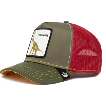 kapa-zaobljena-zelena-snapback-herbivore-thunder-lizard-the-farm-goorin-bros