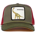 kapa-zaobljena-zelena-snapback-herbivore-thunder-lizard-the-farm-goorin-bros