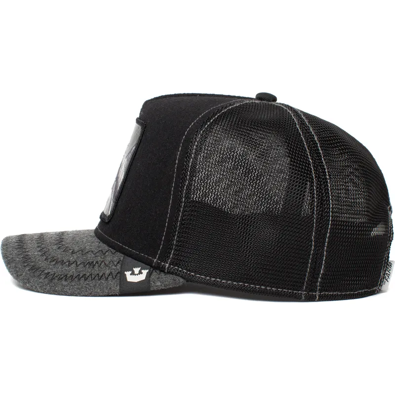 kapa-zaobljena-crna-snapback-martillo-hammer-nightmare-alley-the-farm-goorin-bros kapa-zaobljena-crna-snapback-martillo-hammer-nightmare-alley-the-farm-goorin-bros