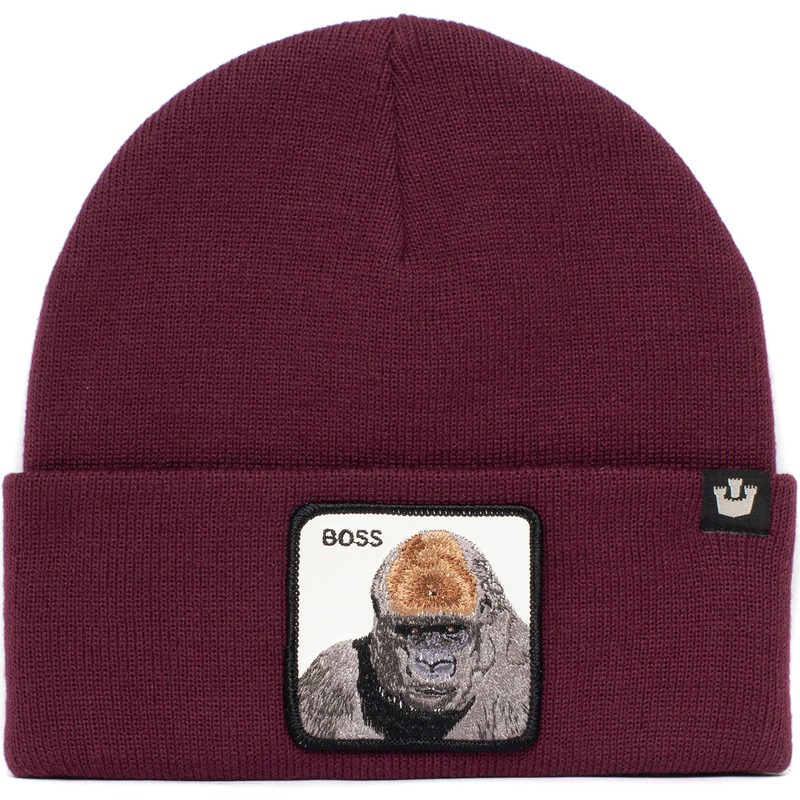 goorin-bros-gorilla-boss-apes-knit-the-farm-maroon-beanie